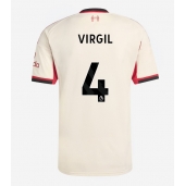 Maillot de football Réplique Liverpool Virgil van Dijk #4 Extérieur 2025-26 Manche Courte