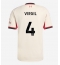 Maillot de football Réplique Liverpool Virgil van Dijk #4 Extérieur 2025-26 Manche Courte