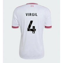 Maillot de football Réplique Liverpool Virgil van Dijk #4 Extérieur 2026-27 Manche Courte