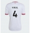 Maillot de football Réplique Liverpool Virgil van Dijk #4 Extérieur 2026-27 Manche Courte