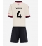 Maillot de football Réplique Liverpool Virgil van Dijk #4 Extérieur Enfant 2025-26 Manche Courte (+ Pantalon court)
