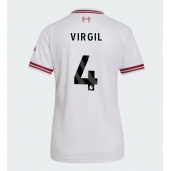 Maillot de football Réplique Liverpool Virgil van Dijk #4 Extérieur Femme 2026-27 Manche Courte