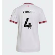 Maillot de football Réplique Liverpool Virgil van Dijk #4 Extérieur Femme 2026-27 Manche Courte