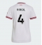 Maillot de football Réplique Liverpool Virgil van Dijk #4 Extérieur Femme 2026-27 Manche Courte