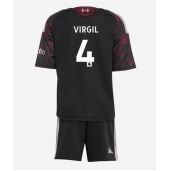 Maillot de football Réplique Liverpool Virgil van Dijk #4 Troisième Enfant 2026-27 Manche Courte (+ Pantalon court)