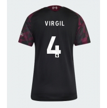 Maillot de football Réplique Liverpool Virgil van Dijk #4 Troisième Femme 2026-27 Manche Courte
