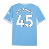 Maillot de football Réplique Manchester City Abdukodir Khusanov #45 Domicile 2026-27 Manche Courte