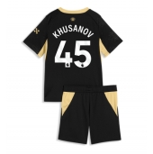 Maillot de football Réplique Manchester City Abdukodir Khusanov #45 Extérieur Enfant 2026-27 Manche Courte (+ Pantalon court)