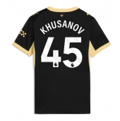 Maillot de football Réplique Manchester City Abdukodir Khusanov #45 Extérieur Femme 2026-27 Manche Courte