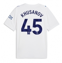 Maillot de football Réplique Manchester City Abdukodir Khusanov #45 Troisième 2026-27 Manche Courte