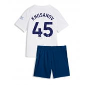 Maillot de football Réplique Manchester City Abdukodir Khusanov #45 Troisième Enfant 2026-27 Manche Courte (+ Pantalon court)