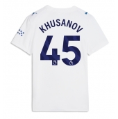Maillot de football Réplique Manchester City Abdukodir Khusanov #45 Troisième Femme 2026-27 Manche Courte