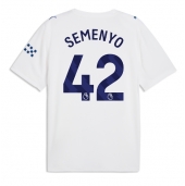 Maillot de football Réplique Manchester City Antoine Semenyo #42 Troisième 2026-27 Manche Courte