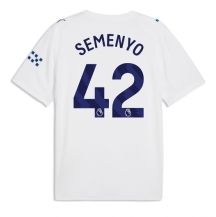 Maillot de football Réplique Manchester City Antoine Semenyo #42 Troisième 2026-27 Manche Courte