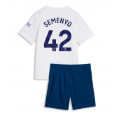 Maillot de football Réplique Manchester City Antoine Semenyo #42 Troisième Enfant 2026-27 Manche Courte (+ Pantalon court)