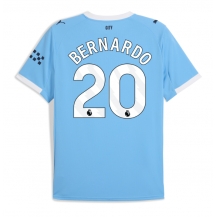 Maillot de football Réplique Manchester City Bernardo Silva #20 Domicile 2025-26 Manche Courte