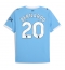 Maillot de football Réplique Manchester City Bernardo Silva #20 Domicile 2025-26 Manche Courte