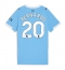 Maillot de football Réplique Manchester City Bernardo Silva #20 Domicile Femme 2025-26 Manche Courte