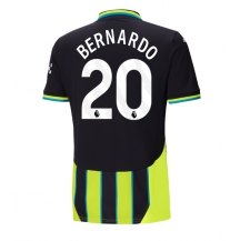 Maillot de football Réplique Manchester City Bernardo Silva #20 Extérieur 2024-25 Manche Courte