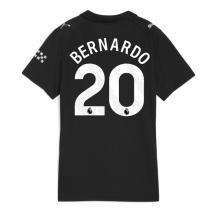 Maillot de football Réplique Manchester City Bernardo Silva #20 Extérieur Femme 2025-26 Manche Courte