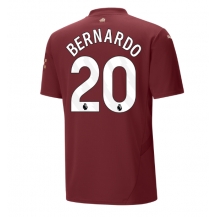 Maillot de football Réplique Manchester City Bernardo Silva #20 Troisième 2024-25 Manche Courte