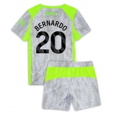 Maillot de football Réplique Manchester City Bernardo Silva #20 Troisième Enfant 2025-26 Manche Courte (+ Pantalon court)