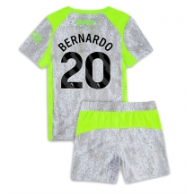Maillot de football Réplique Manchester City Bernardo Silva #20 Troisième Enfant 2025-26 Manche Courte (+ Pantalon court)