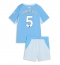 Maillot de football Réplique Manchester City Elliot Anderson #5 Domicile Enfant 2026-27 Manche Courte (+ Pantalon court)