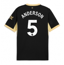 Maillot de football Réplique Manchester City Elliot Anderson #5 Extérieur 2026-27 Manche Courte