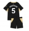 Maillot de football Réplique Manchester City Elliot Anderson #5 Extérieur Enfant 2026-27 Manche Courte (+ Pantalon court)
