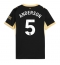 Maillot de football Réplique Manchester City Elliot Anderson #5 Extérieur Femme 2026-27 Manche Courte