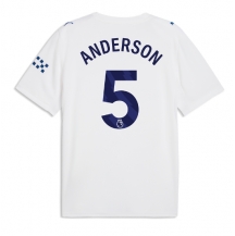 Maillot de football Réplique Manchester City Elliot Anderson #5 Troisième 2026-27 Manche Courte