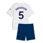 Maillot de football Réplique Manchester City Elliot Anderson #5 Troisième Enfant 2026-27 Manche Courte (+ Pantalon court)