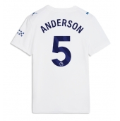 Maillot de football Réplique Manchester City Elliot Anderson #5 Troisième Femme 2026-27 Manche Courte