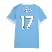 Maillot de football Réplique Manchester City Enzo Fernandez #17 Domicile Femme 2026-27 Manche Courte