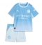 Maillot de football Réplique Manchester City Erling Haaland #9 Domicile Enfant 2026-27 Manche Courte (+ Pantalon court)