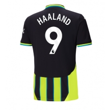 Maillot de football Réplique Manchester City Erling Haaland #9 Extérieur 2024-25 Manche Courte