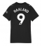Maillot de football Réplique Manchester City Erling Haaland #9 Extérieur Femme 2025-26 Manche Courte