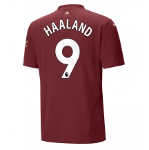 Maillot de football Réplique Manchester City Erling Haaland #9 Troisième 2024-25 Manche Courte
