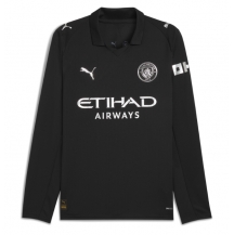 Maillot de football Réplique Manchester City Extérieur 2025-26 Manche Longue