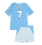 Maillot de football Réplique Manchester City Iliman Ndiaye #7 Domicile Enfant 2026-27 Manche Courte (+ Pantalon court)