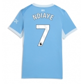 Maillot de football Réplique Manchester City Iliman Ndiaye #7 Domicile Femme 2026-27 Manche Courte