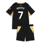 Maillot de football Réplique Manchester City Iliman Ndiaye #7 Extérieur Enfant 2026-27 Manche Courte (+ Pantalon court)