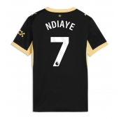 Maillot de football Réplique Manchester City Iliman Ndiaye #7 Extérieur Femme 2026-27 Manche Courte