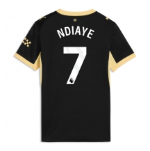 Maillot de football Réplique Manchester City Iliman Ndiaye #7 Extérieur Femme 2026-27 Manche Courte