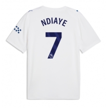 Maillot de football Réplique Manchester City Iliman Ndiaye #7 Troisième 2026-27 Manche Courte