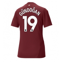 Maillot de football Réplique Manchester City Ilkay Gundogan #19 Troisième Femme 2024-25 Manche Courte