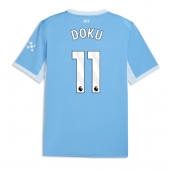 Maillot de football Réplique Manchester City Jeremy Doku #11 Domicile 2026-27 Manche Courte