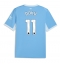 Maillot de football Réplique Manchester City Jeremy Doku #11 Domicile 2026-27 Manche Courte