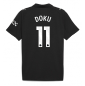 Maillot de football Réplique Manchester City Jeremy Doku #11 Extérieur 2025-26 Manche Courte
